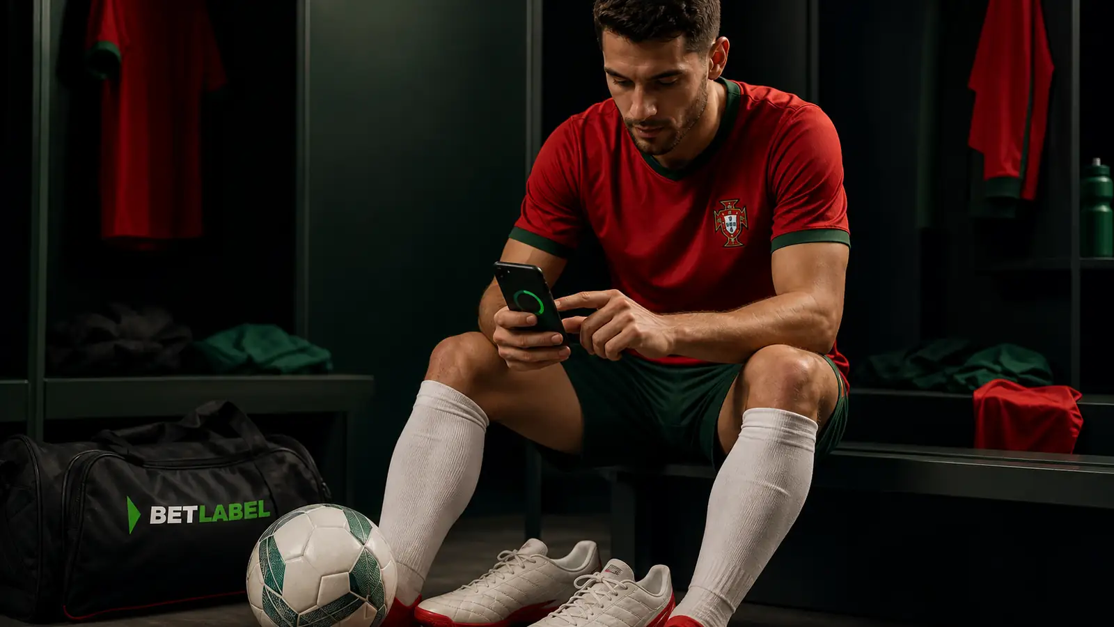 Surfista português instala a aplicação BetLabel num smartphone Android